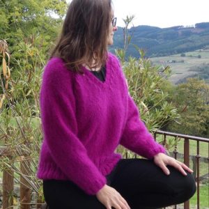 pull mohair femme
