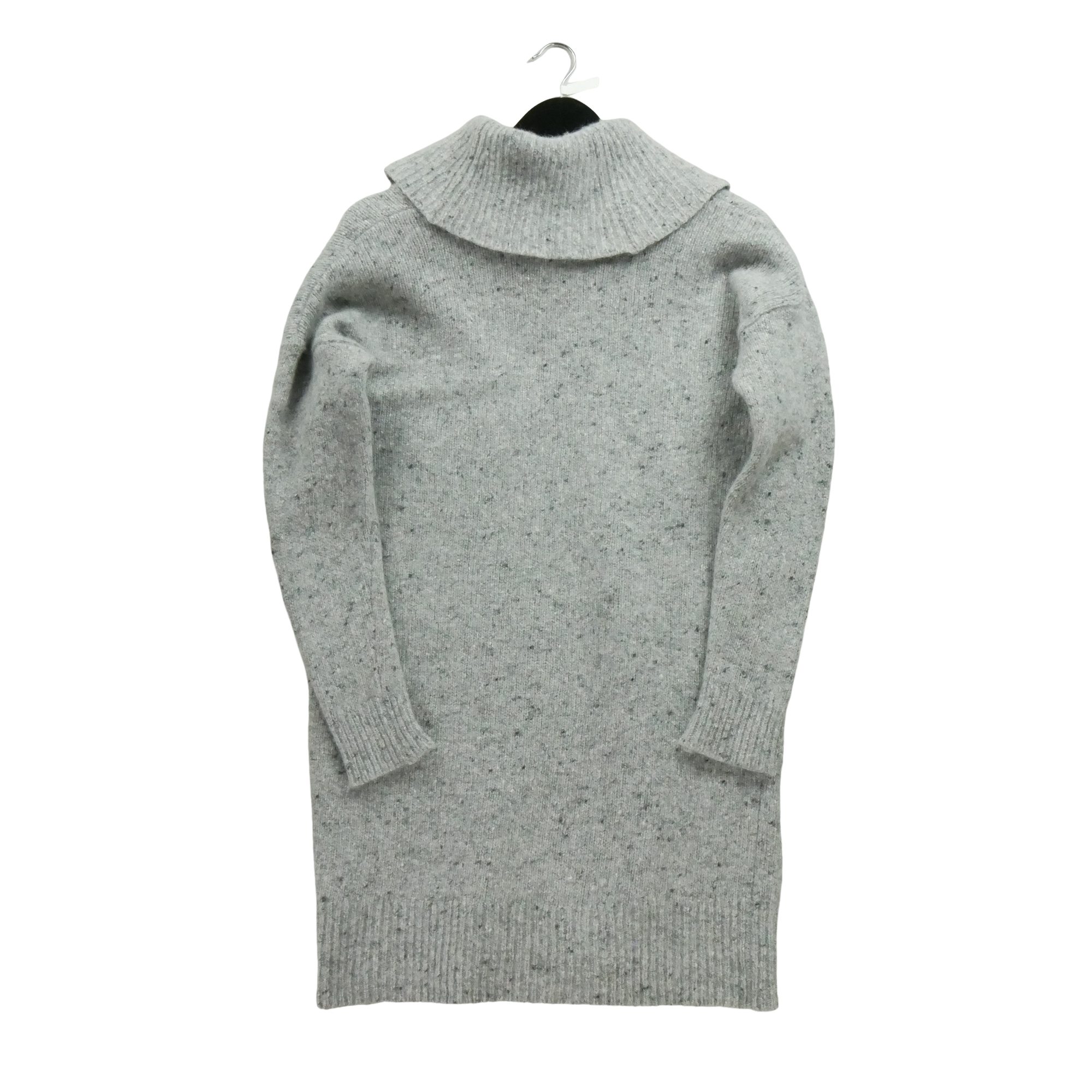 Robe Femme en laine Gris – Image 2