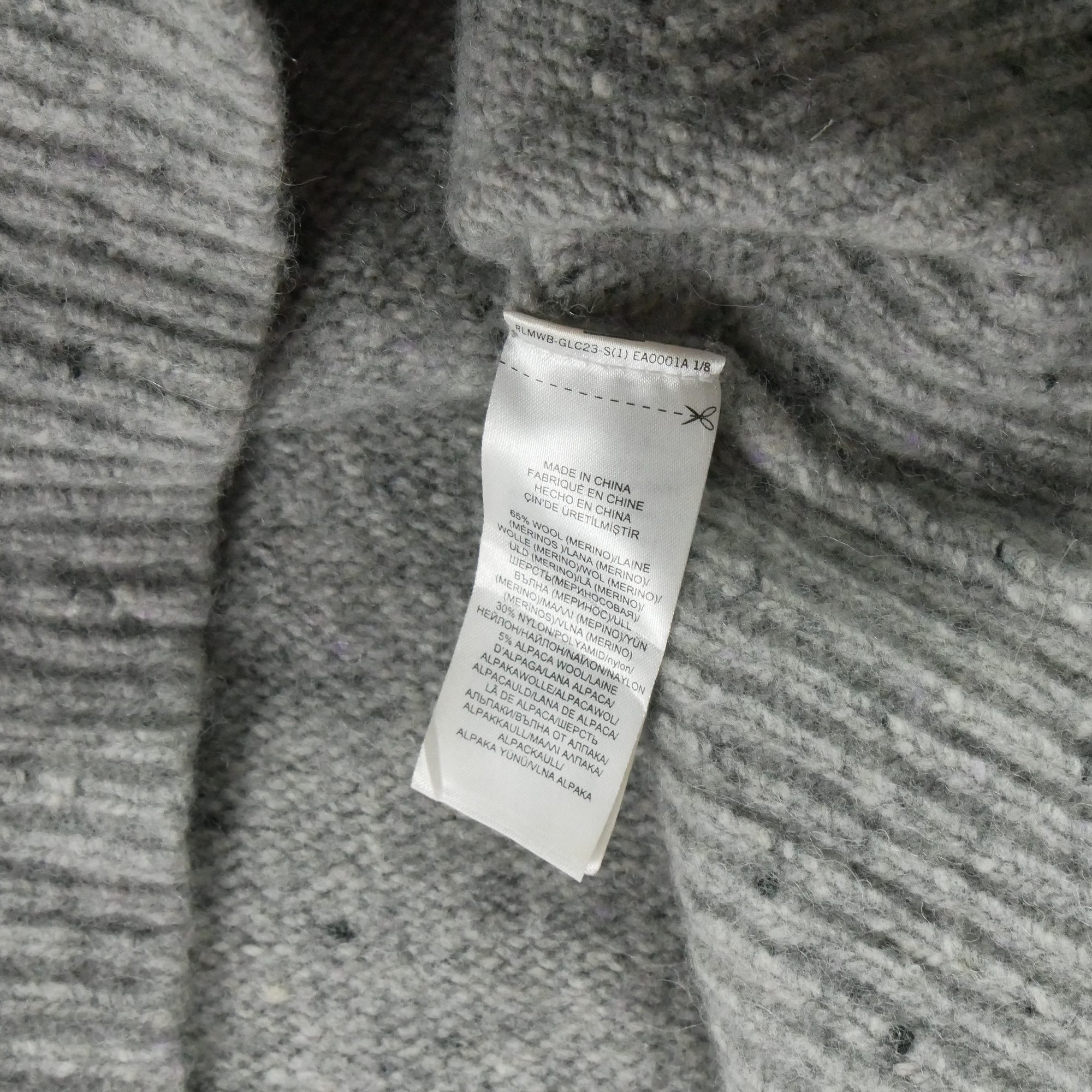 Robe Femme en laine Gris – Image 5