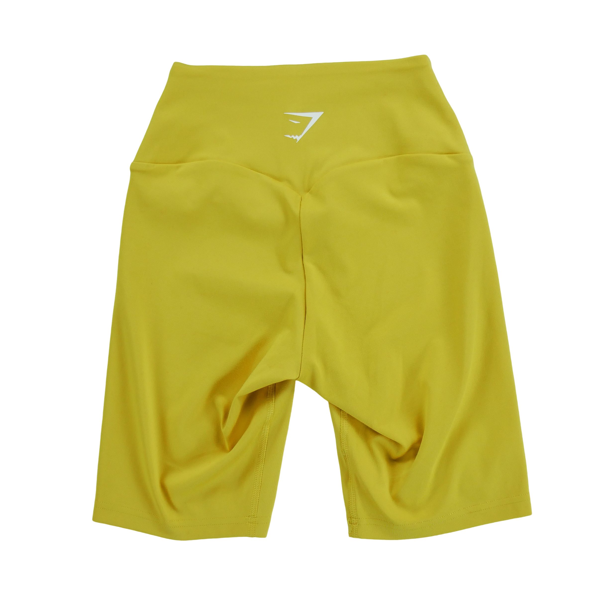 Short Femme Training Cycling Jaune – Image 2