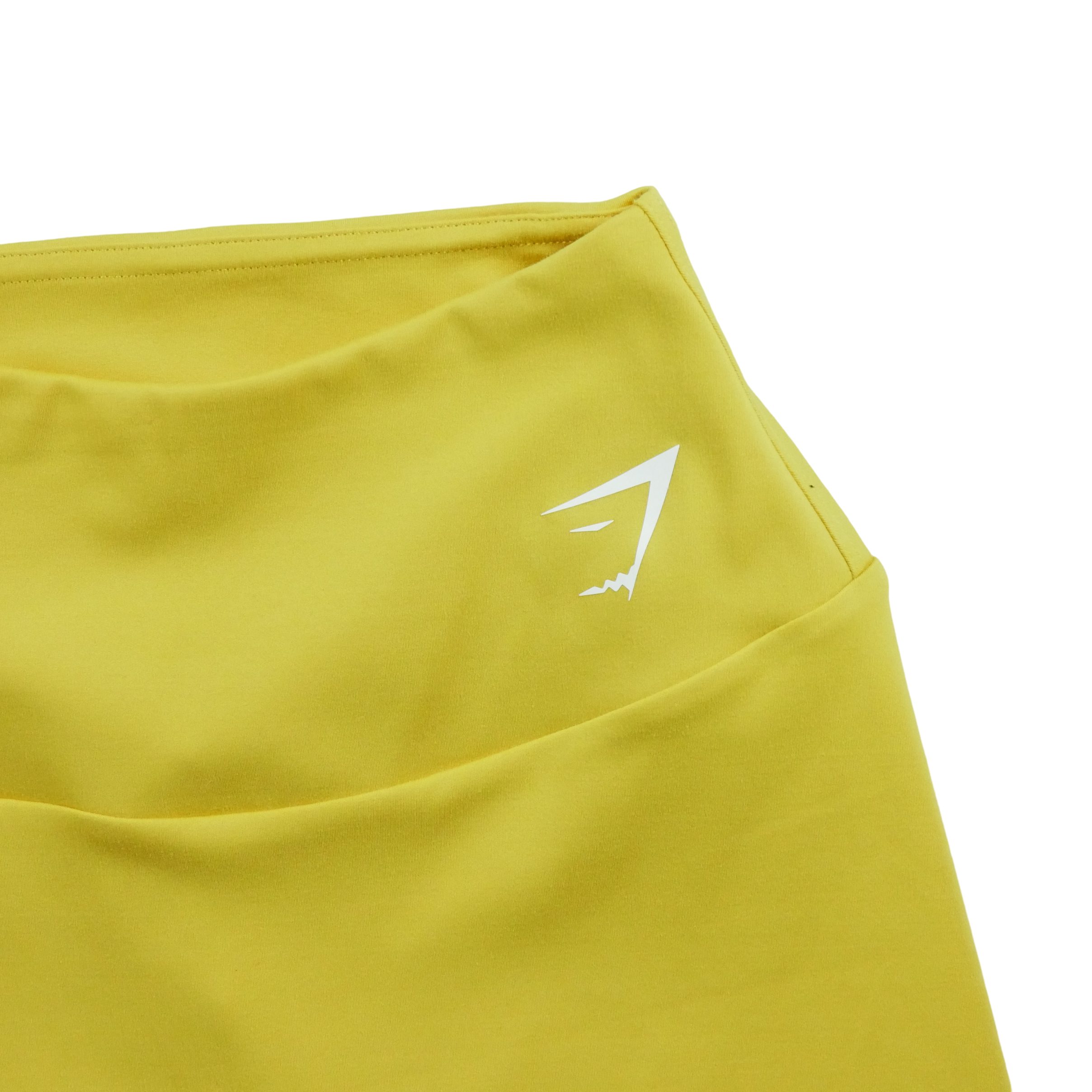 Short Femme Training Cycling Jaune – Image 3