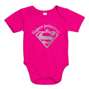 Body bébé SUPER PRINCESSE