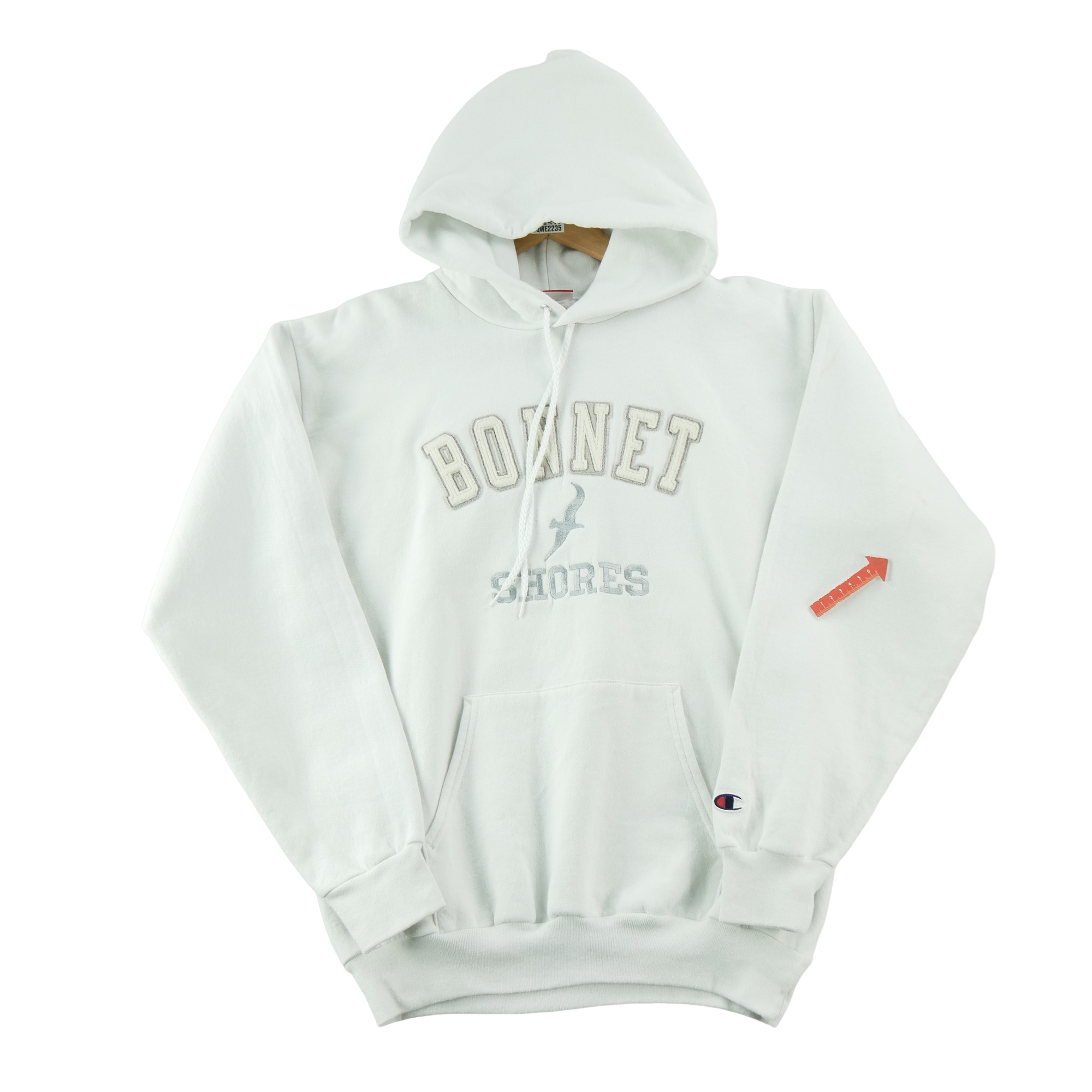 Sweat à capuche Femme Blanc – Image 4