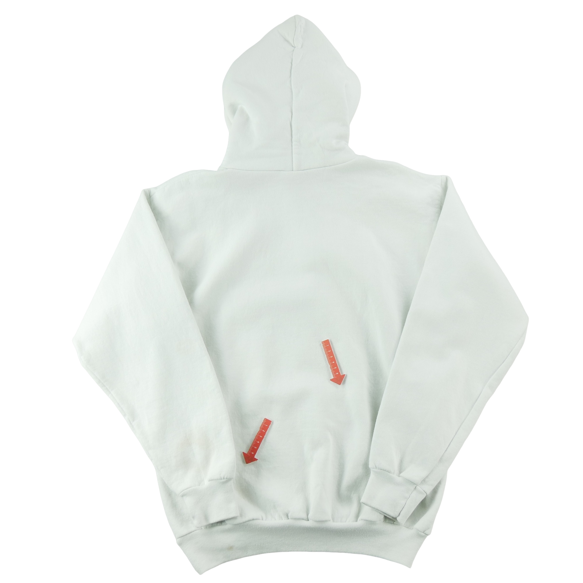 Sweat à capuche Femme Blanc – Image 7