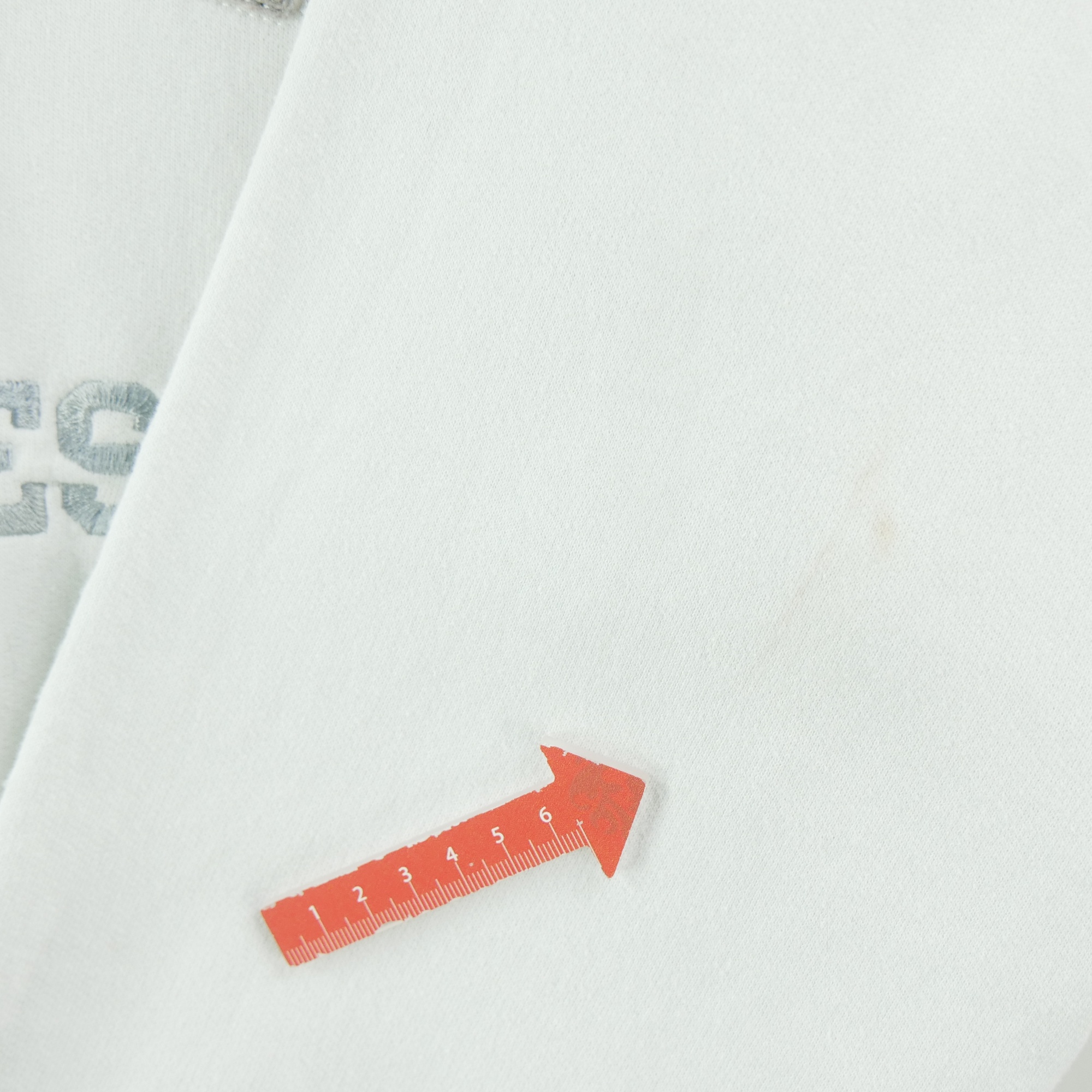 Sweat à capuche Femme Blanc – Image 5