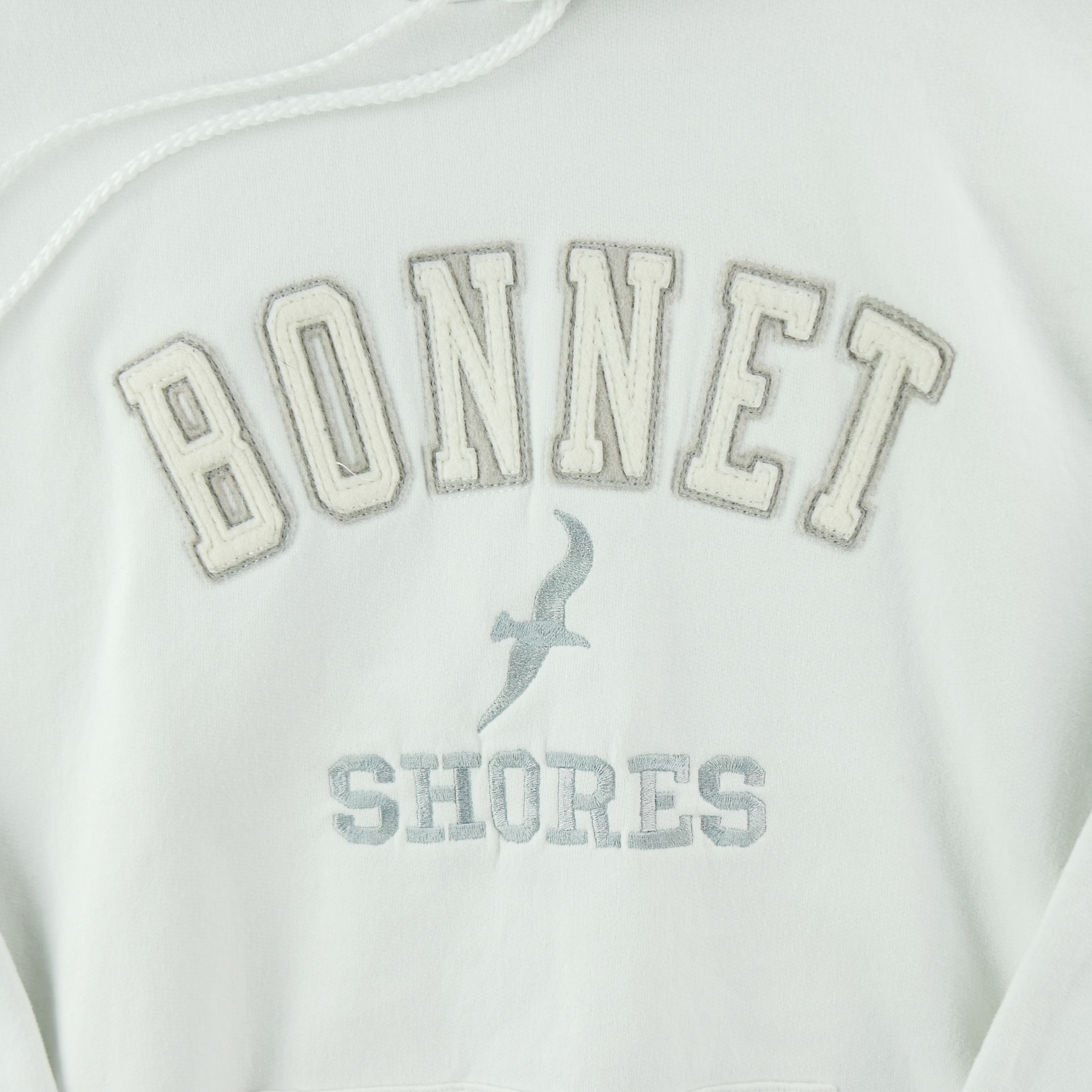 Sweat à capuche Femme Blanc – Image 3