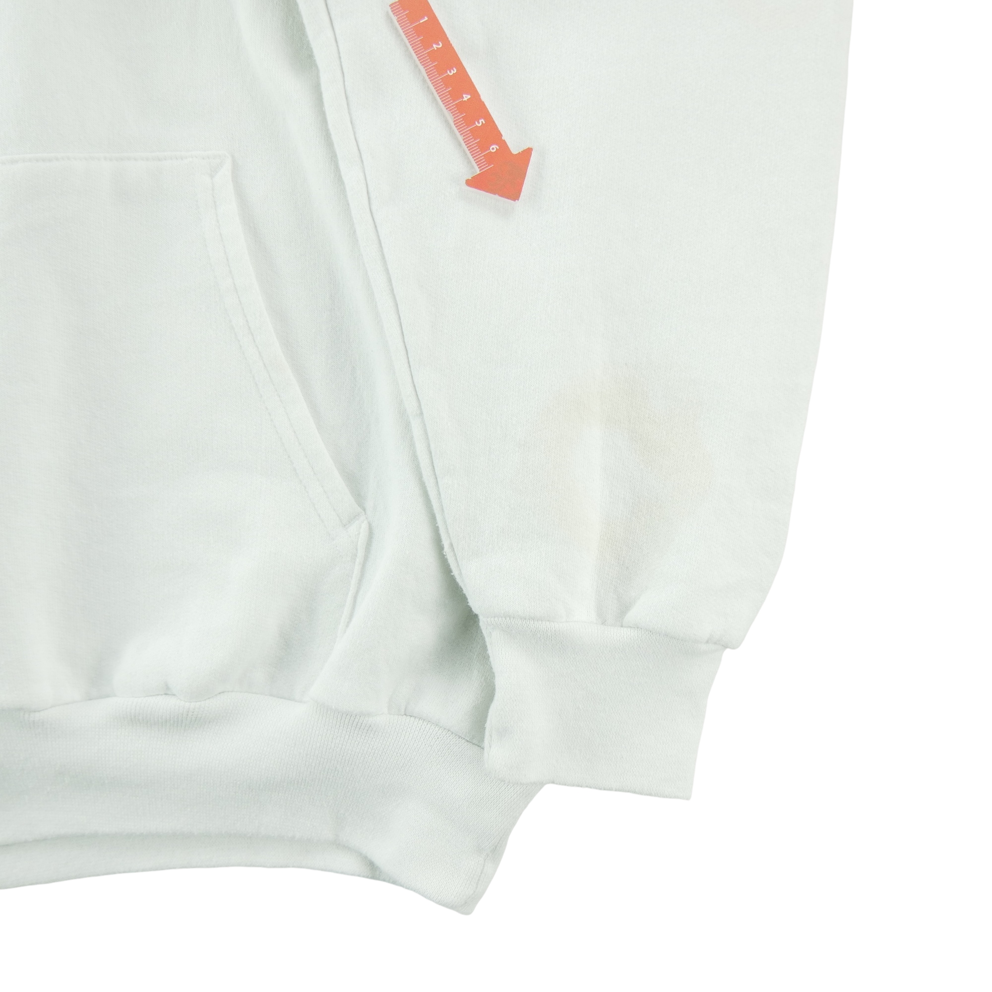 Sweat à capuche Femme Blanc – Image 9