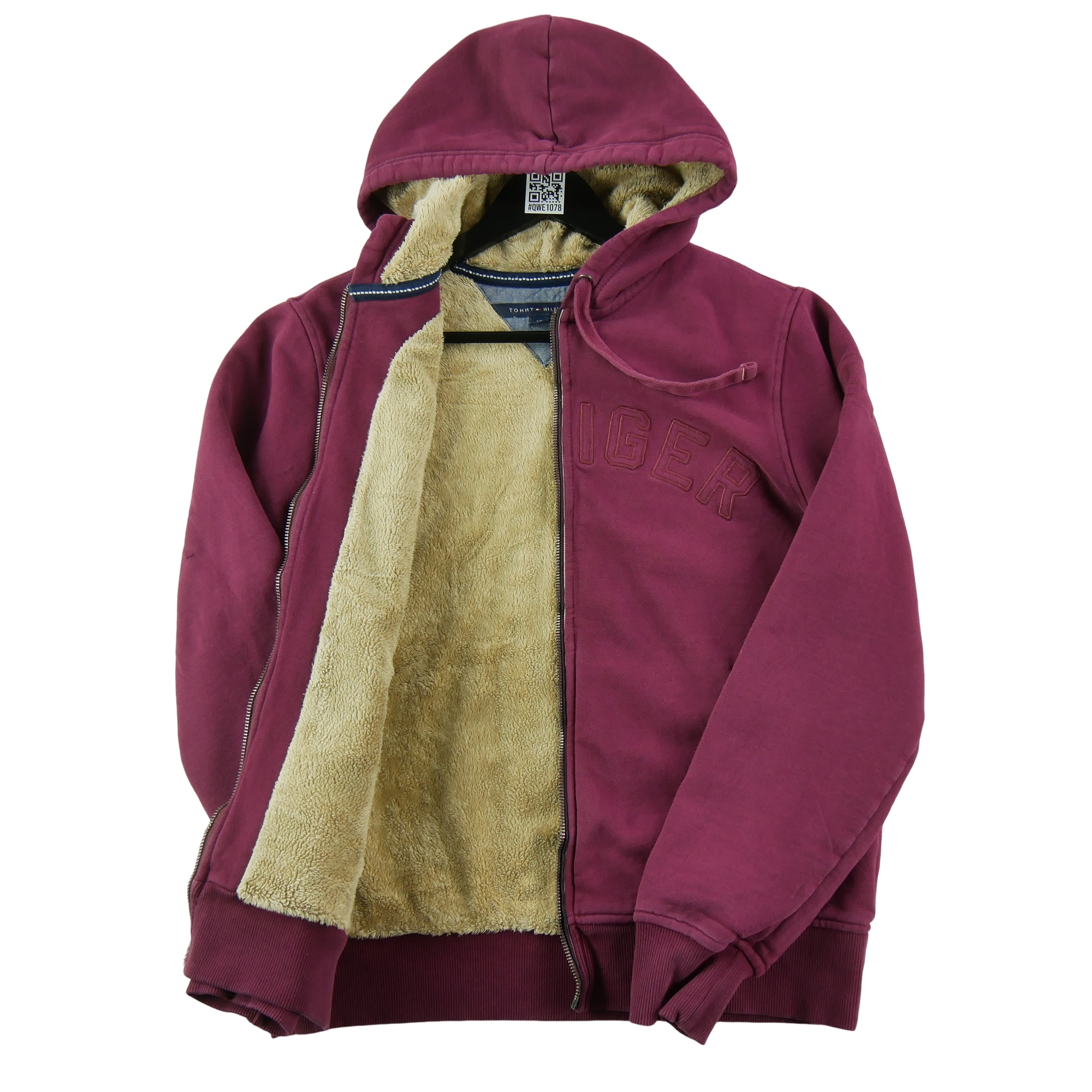 Sweat à capuche Femme full zip – Image 3