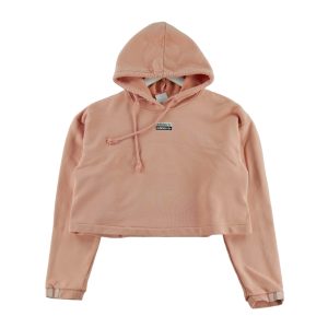 Sweat à capuche Femme  Corail
