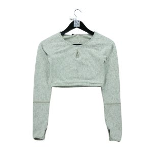 T-shirt Femme  Fitness Yoga Beige