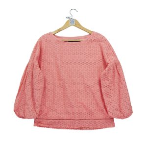 T-shirt manches longues Femme  Corail