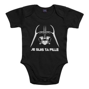 Body bébé JE SUIS TA FILLE