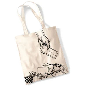 Tote Bag PRIS LA MAIN DANS L'SAC