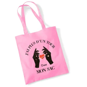 Tote Bag PLUS D'UN TOUR DANS MON SAC